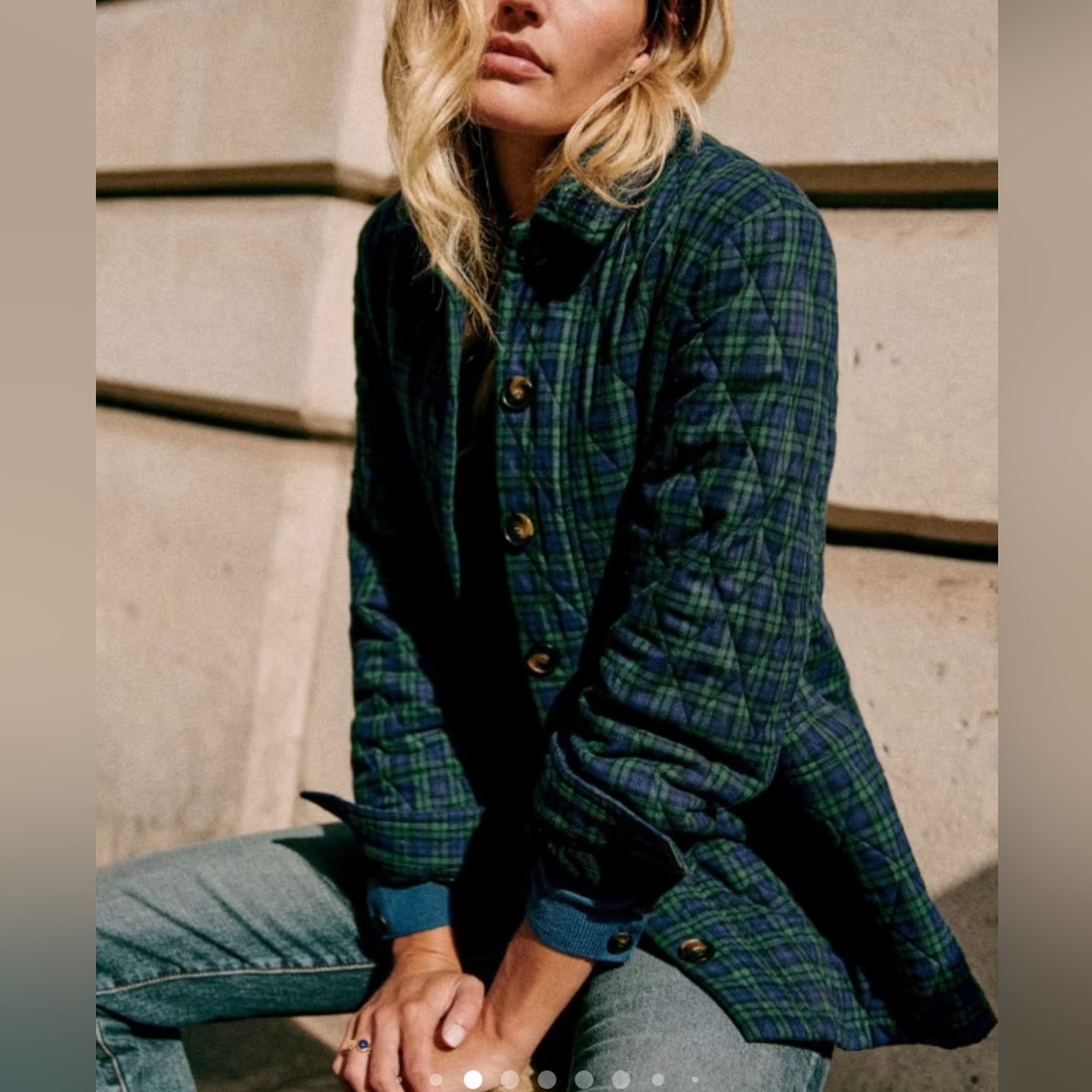 Sezane Quilted Will Jacket size XXS